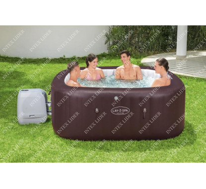 Джакузи надувное Bestway Maldives HydroJet, 201х201х80см (60033)