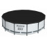 5618W Bestway Круглый каркасный бассейн, 396х122см+фильтр-насос, лестница, тент
